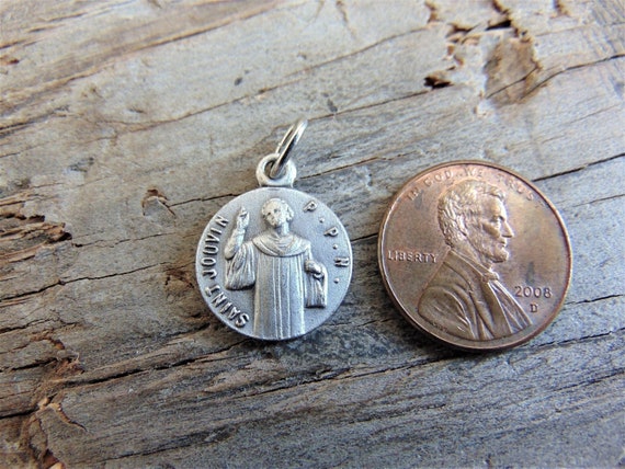 French 19C Silver Angel Guardian Saint Louis of Gonzague Medal Vachette –  Charmantiques