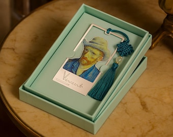 Segnalibro in metallo a tema Van Gogh – Dipinto artistico Hollow Art