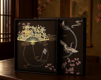 Vintage Chinese Style Metal Hollow Bookmark
