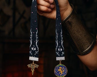 Bladwijzer fantasie lint draak handgemaakt leesliefhebber boekaccessoire
