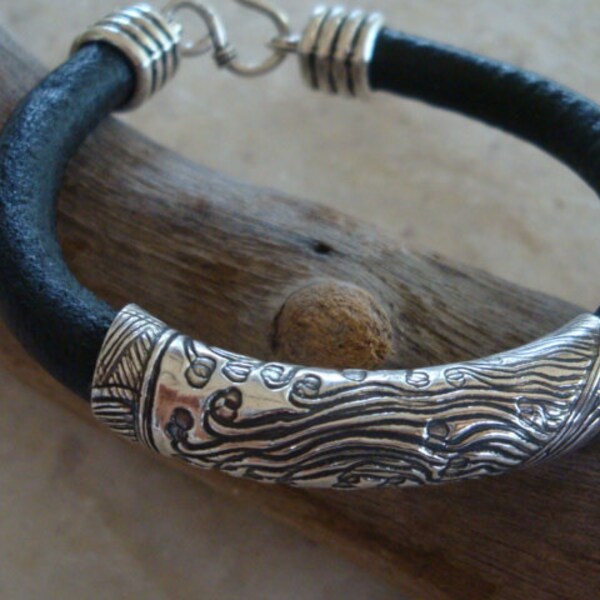 Silver Waves Bracelet - Sale