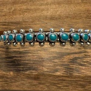 Sterling Silver, Turquoise, Cuff Bracelet
