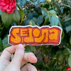 Sedona Arizona - Vinyl Sticker - for Water bottle, Laptop, Notebook, Car Decal, Gift Idea
