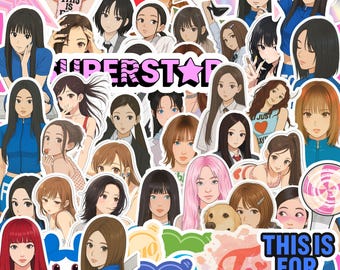 TWICE Stickers | K-pop | Digital PDF PNG