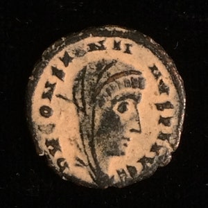 Ancient Roman Coin, Death of Constantine the Great, Venerated Memory AE16, Exceptional Condition
