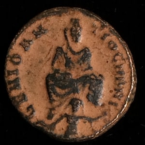 Roman Pagan Coin of Antioch During the &quot;Great Persecution&quot; of Christians, 312 AD