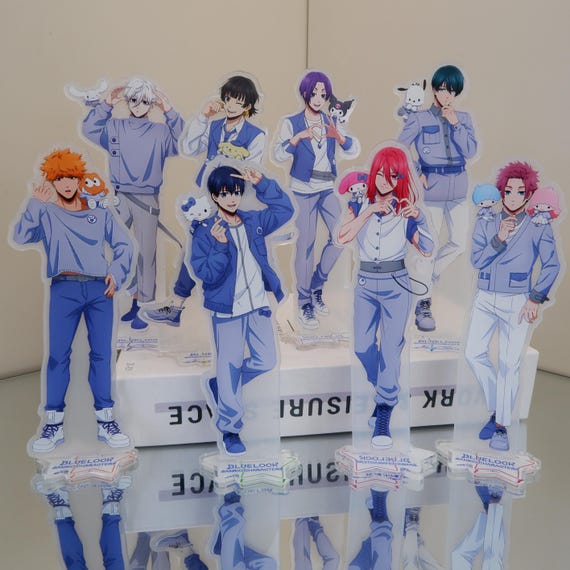 Blue Lock Anime Figuren – Acryl-Ständer, 15 Cm, Charaktere Wie Isagi Yoichi & Bachira Meguru