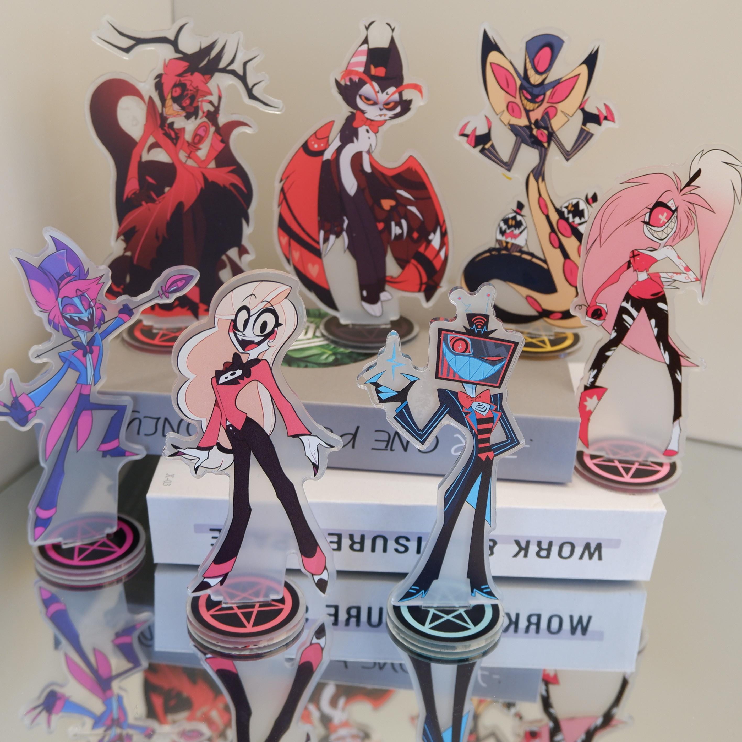 Hazbin hotel acrylic stand - Etsy 日本