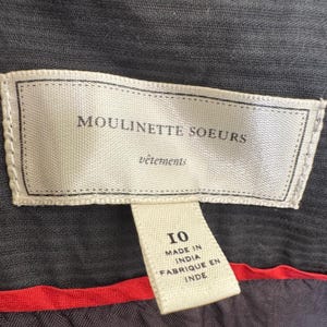 Anthropologie Moulinette Soeurs Embroidered Cotton Sheath Dress Size 10 India image 7