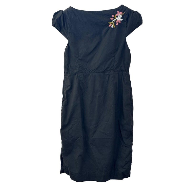 Anthropologie Moulinette Soeurs Embroidered Cotton Sheath Dress Size 10 India image 3