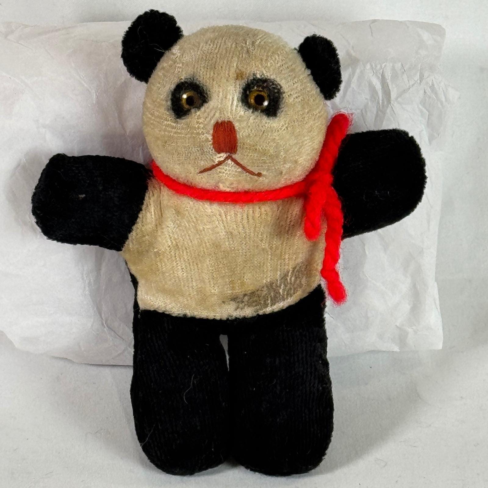 Old panda teddy bear - Etsy 日本