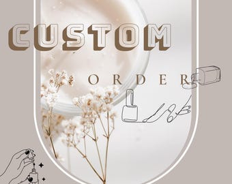 Custom Nail Design Order | Personalized Press On Nails from Reference Image | Handmade to Order