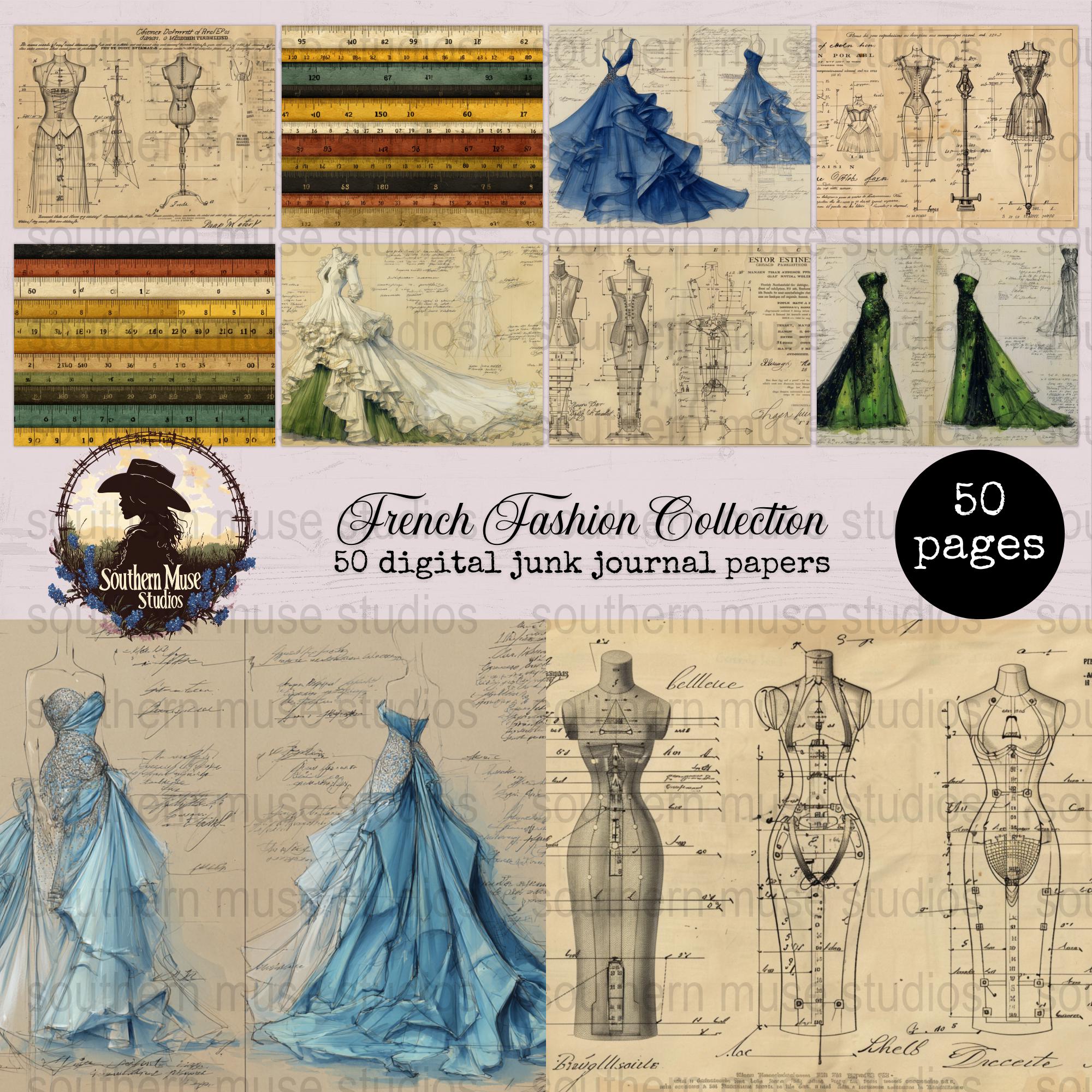 French Vintage Dress - Etsy