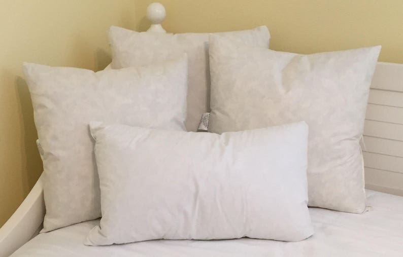 Outdoor Pillow Inserts Square Lumbar Euro and Bolster Etsy