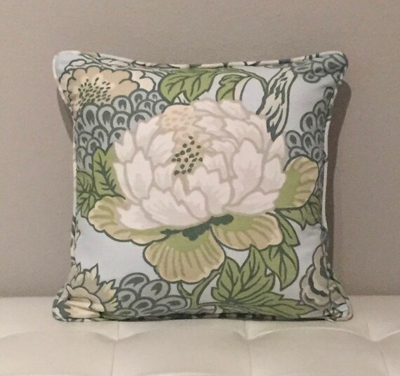 Thibaut Honshu In Robins Egg Blue Designer Pillow Cover With Etsy Thibaut Honshu In Robins Egg Blue Designer Pillow Cover With Etsy