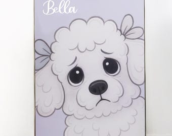 Custom Funky Pet Portrait, Cute Digital Pet, Custom Badly Drawn Dog Portrait Minimalist Custom Poorly Drawn, Retro Pet Gift,Digital download