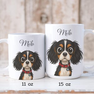 Custom Pet Mug Using Pet Photo Name Custom Dog Coffee Cup Personalized Pet Mugs Dog Mom Mug Personalized Dad Mug New Dog Mug Cute Pet Mug