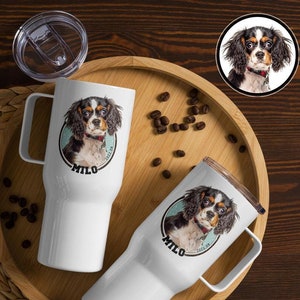 Custom Pet Tumbler, Custom Dog Tumbler, Personalized Pet Tumbler, Custom Cat Tumbler, Custom Travel Mug, Pet Lover Gift, Custom 40oz Tumbler