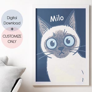 Custom Funky Pet Portrait, Cute Digital Pet, Custom Badly Drawn Dog Portrait Minimalist Custom Poorly Drawn, Retro Pet Gift,Digital download