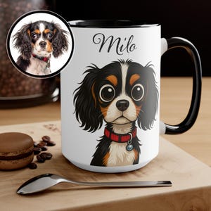Custom Pet Mug Using Pet Photo Name Custom Dog Coffee Cup Personalized Pet Mugs Dog Mom Mug Personalized Dad Mug New Dog Mug Cute Pet Mug