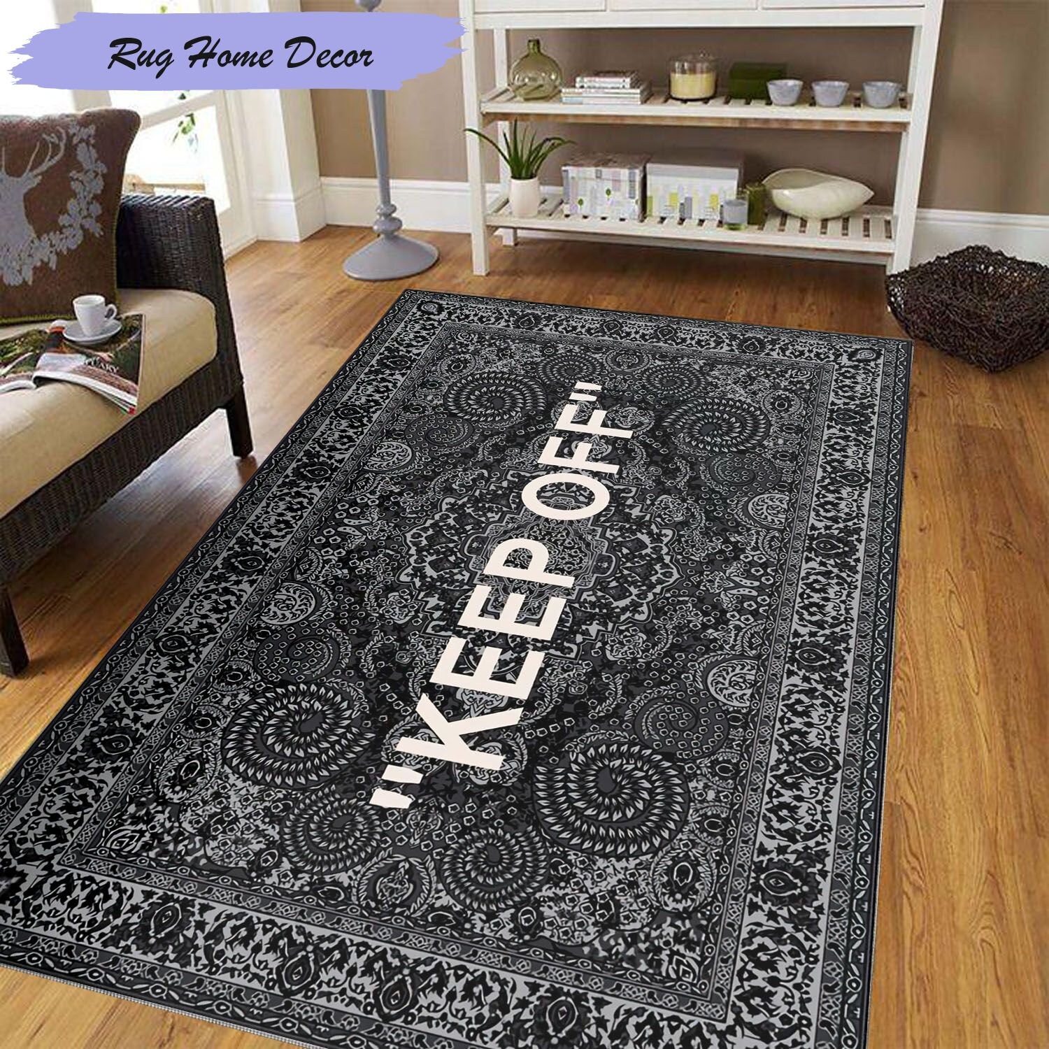 Keep Off Rug - Exclusive Hypebeast Fluffy Carpet -Rectagle Area Rug- …