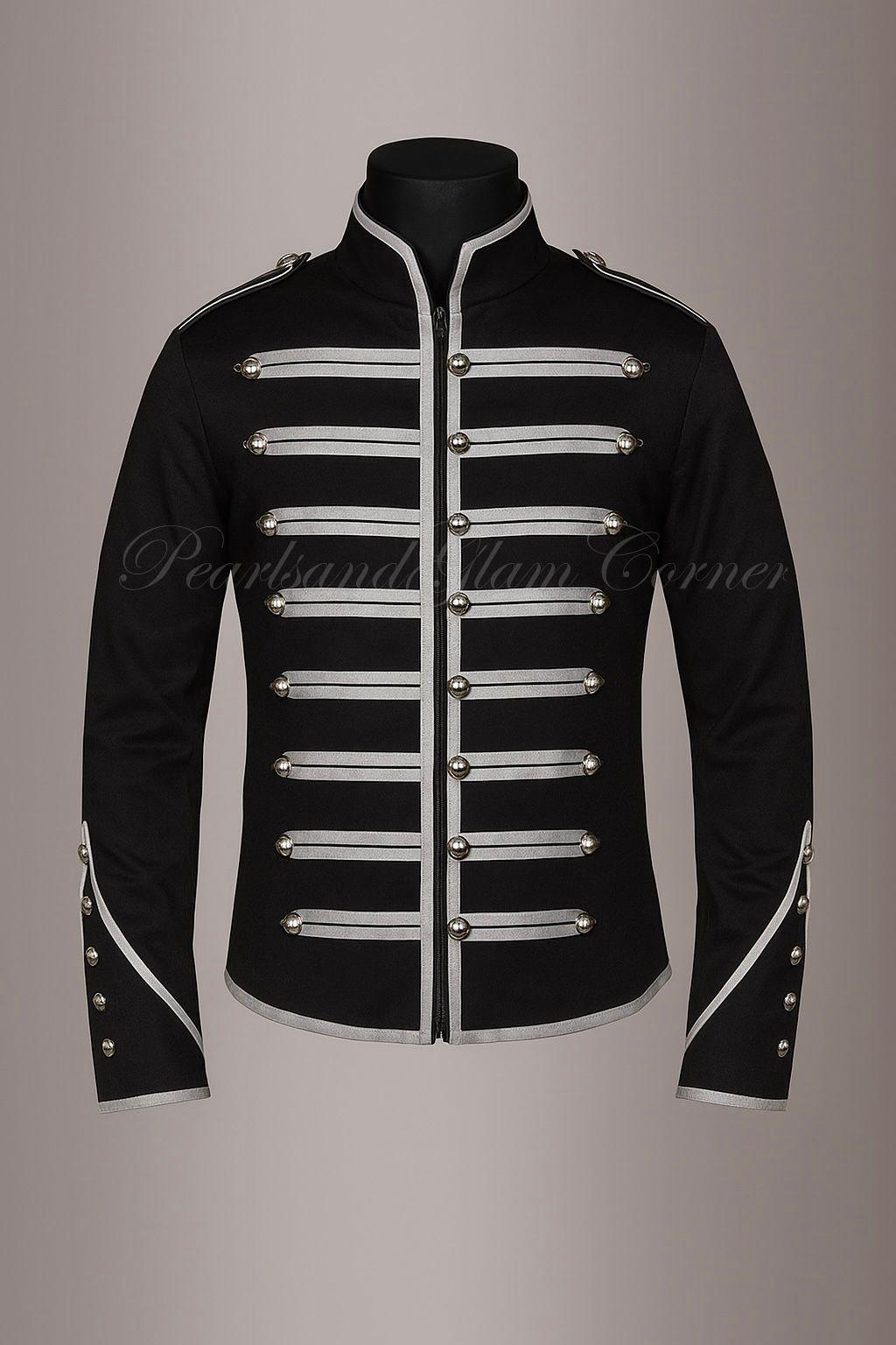 Black Parade Military Gothic Steampunk Rock Jacket, My Chemical