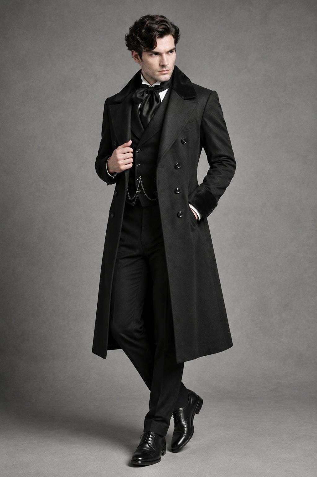 ※限定値下中 vintage black double long coat il_fullxfull.8481920729_3q8i.jpg