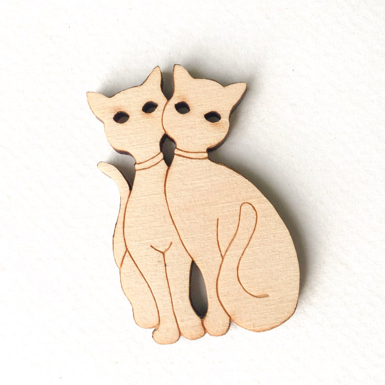 White Cat Brooch Mid Century Retro Cat Atomic Kitty Pin Cat Jewellery image 9