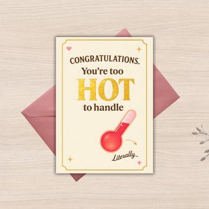 Tarjeta imprimible digital para celebrar la menopausia y la mujer.
