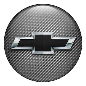 Stickers pour enjoliveurs centraux de roue Chevrolet – Lot de 4 emblèmes 3D en silicone bombés, stickers logo pour enjoliveurs, téléphone, ordinateur portable, tuning automobile