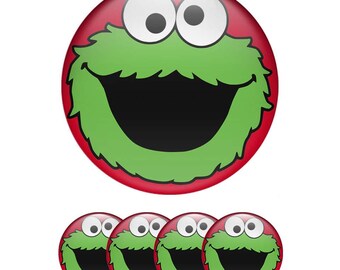 3D Domed Wheel Center Cap Stickers – Epoxy Resin Car Rim Emblems, Cartoon Face Decal Set of 4
