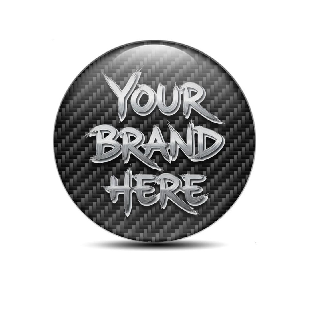 Custom Logo Sticker 3D Domed Epoxy Label,waterproof Branding Decal ...