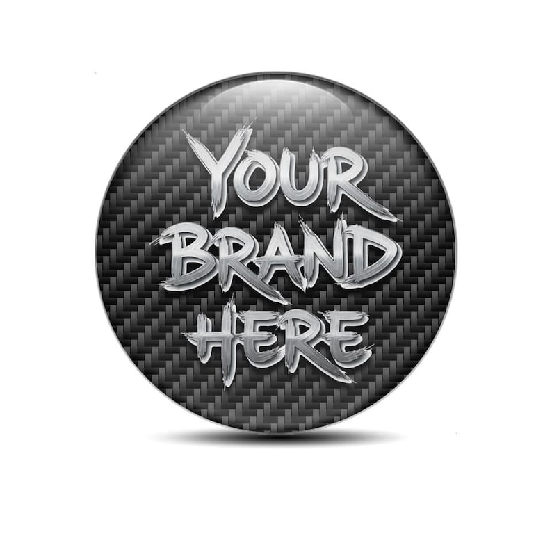 Custom Logo Sticker 3D Domed Epoxy Label,waterproof Branding Decal ...