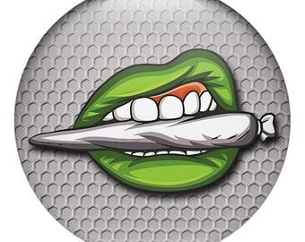 Custom Wheel Center Cap Stickers, 3D Domed Epoxy Car Logo Decals (1pcs)