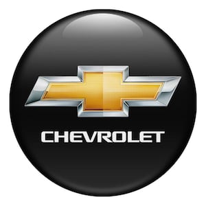 Chevrolet Wheel Center Cap Stickers | 3D Domed Silicone Emblems | Hub Cap Decals for Car Tuning, Phone,Laptop| Self-Adhesive Car accessories