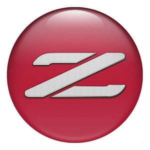 Set of 4 NIssan Z Wheel Center Cap Stickers | 3D Domed Silicone Emblems | Car Rim Decals, Phone, Laptop, Door Badge | Self-Adhesive