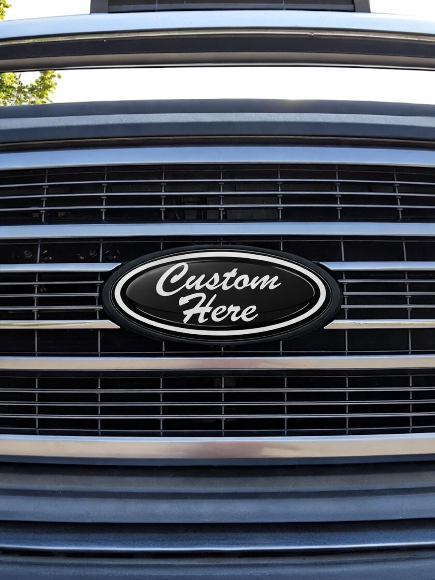 Custom Name Emblems Custom Car Logo Emblem – 3D Domed Epoxy Resin Overlay Badge ...