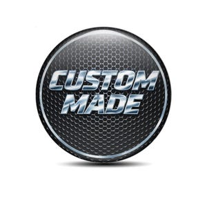 Premium 3D domed epoxy resin close-up – high-gloss reflective finish, scratch resistant and weatherproof