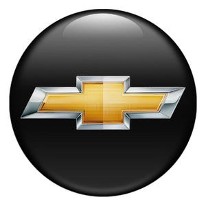 Stickers pour enjoliveurs centraux de roue Chevrolet – Lot de 4 emblèmes 3D en silicone bombés, stickers logo pour enjoliveurs, téléphone, ordinateur portable, tuning automobile