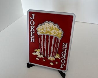 3D Printed Balatro Joker Card – Video Game Fan Art, Collectible Display Card, Gamer Gift