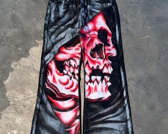 Goth Grunge denim