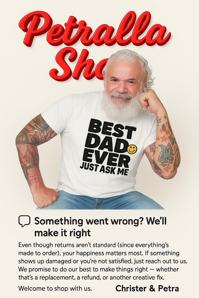 Best Dad Ever Just Ask Me T-Shirt, Funny Dad Shirt, Fathers Day Gift, Dad Joke Tee, Mens Graphic Tee, New Dad Gift, Fathers Day Shirt