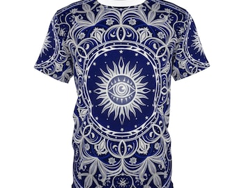 Psychedelic Eye Mandala T-Shirt: Rave Festival EDM Fashion