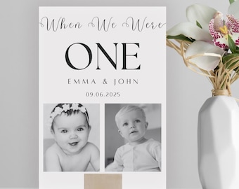 Wedding Table Numbers Cards When We Were Table Numbers Wedding Photo Table Numbers Template Reception Table Numbers