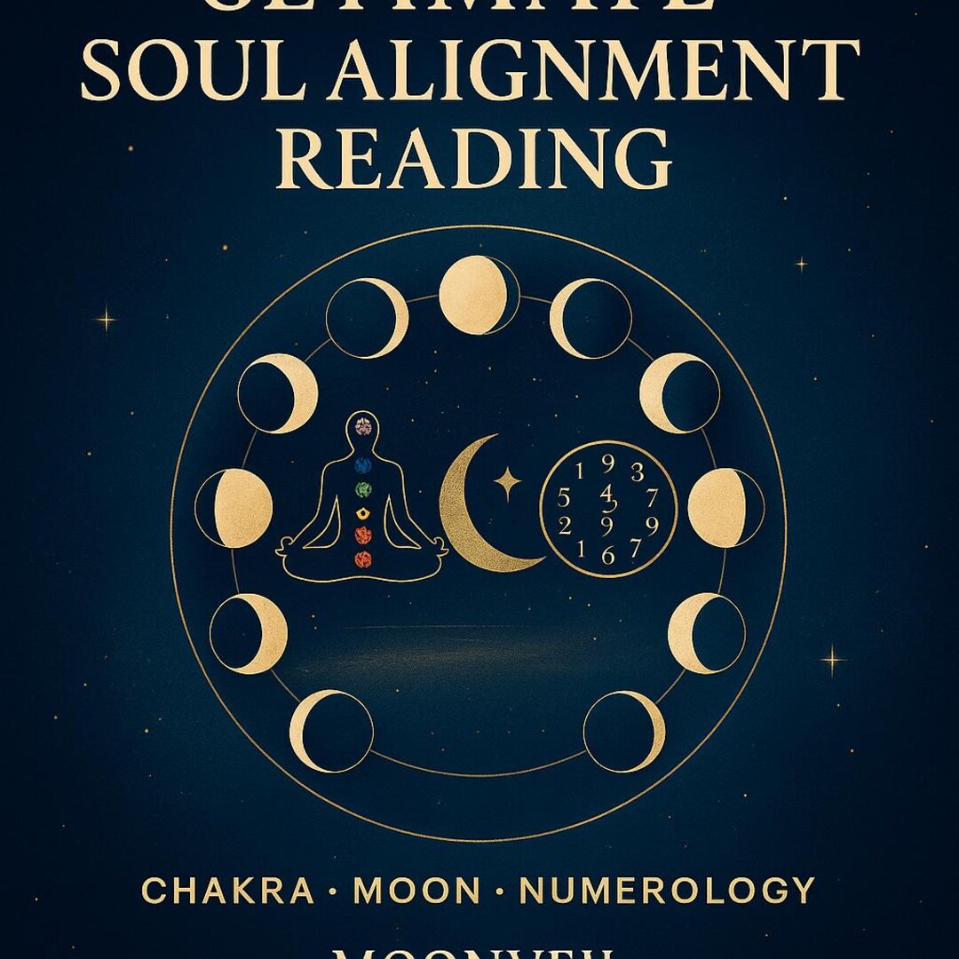 Ultimate Soul Alignment Reading – Personalized PDF (chakra + Moon ...
