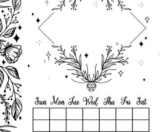 Witchy Weekly Planner