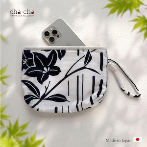 Kimono remake pouches・Made in Japan/ 着物リメイクポーチ 日本製[kim-re006]