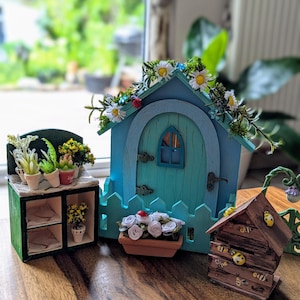 Gnome miniature house handmade decoration gnome accessories