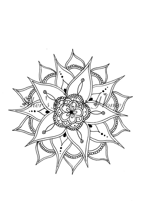 5600 Flower Illustration Coloring Pages , Free HD Download