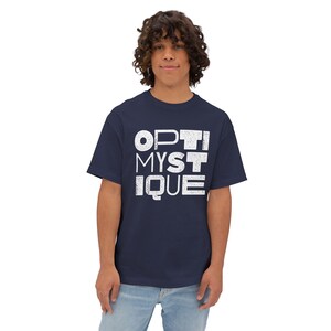 Optimystique Unisex Oversized Boxy Tee